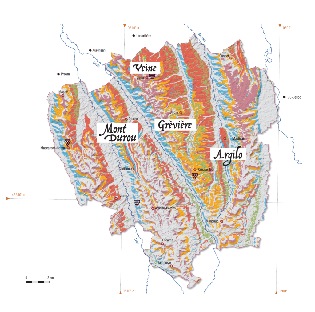 Les terroirs de Nos Vins Parcellaires